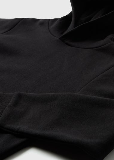 Boys Black Hoodie (7-13yrs)