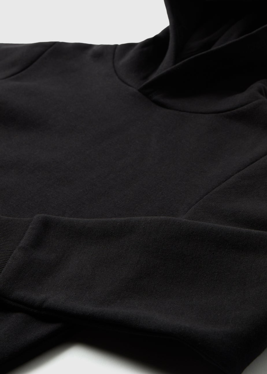 Boys Black Hoodie (7-13yrs)