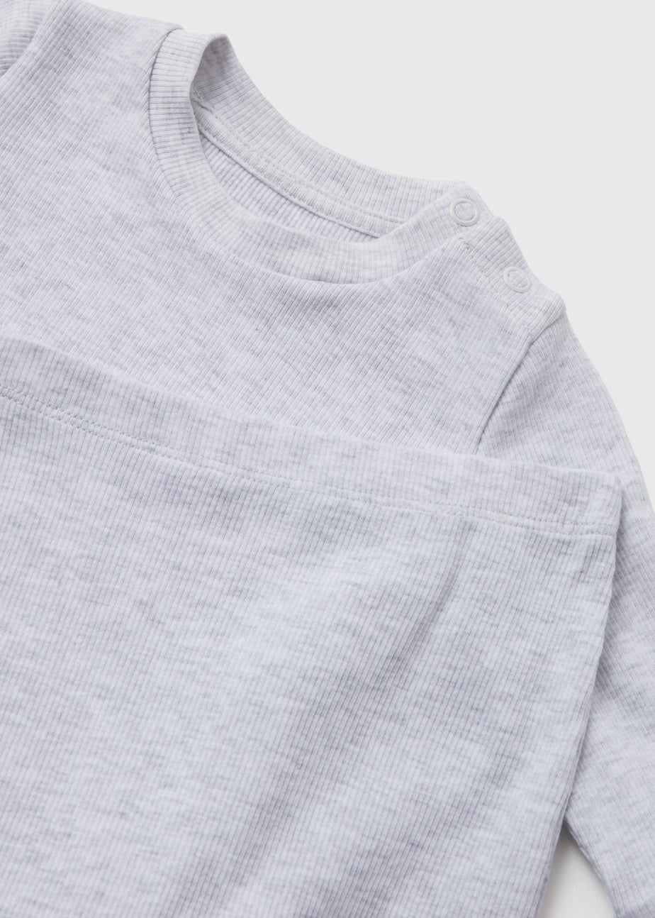 Baby Grey Top and Joggers Set (Newborn-23mths)