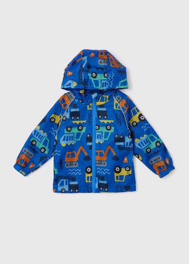 Boys Blue Digger Raincoat (1-7yrs)