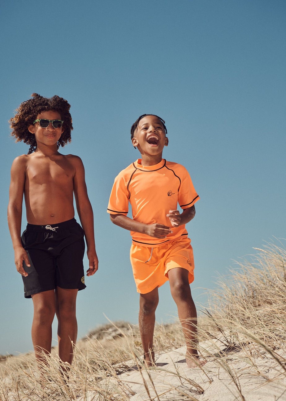 Boys Black Swim Shorts (6-13yrs)