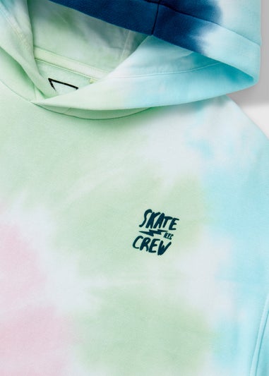 Boys Multicolour Tie Dye Hoodie (7-13yrs)