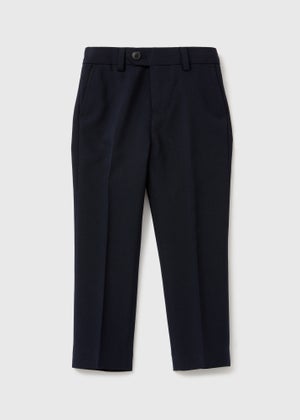 Boys Panama Navy Formal Trousers (2-13yrs)