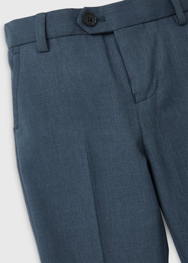 Boys Panama Blue Formal Trousers (2-13yrs)