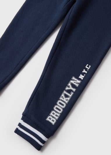 Boys Navy Brooklyn Co Ord Joggers