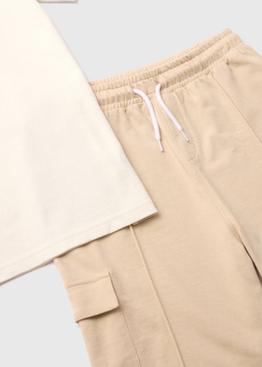 Kids Stone C&S T-Shirt & Cargo Set (7-12yrs)