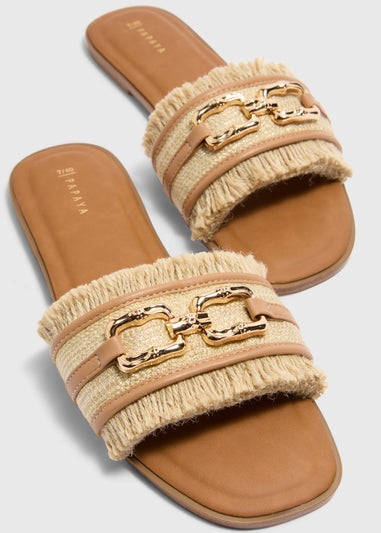 Natural Crafted Mules