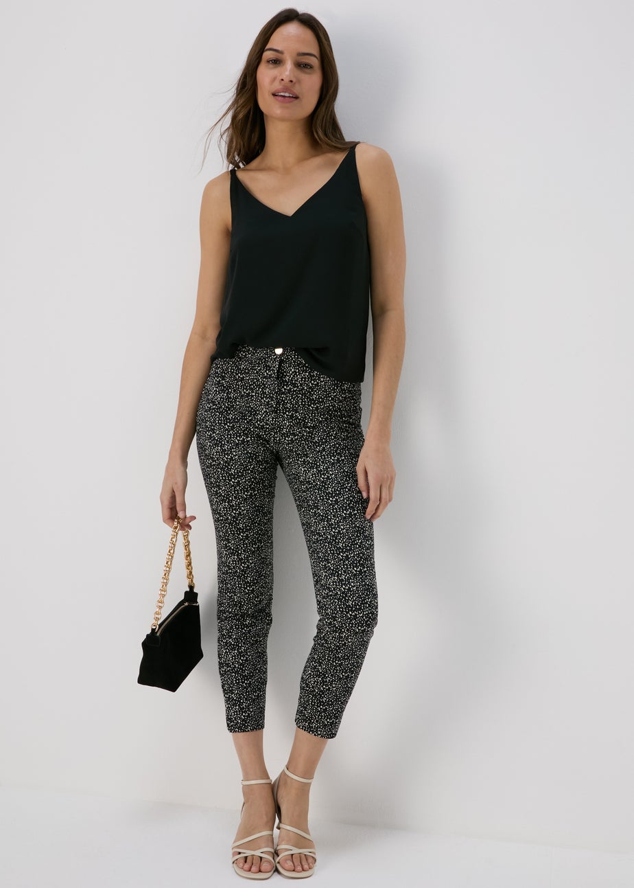 Et Vous Black Plain Cami Top