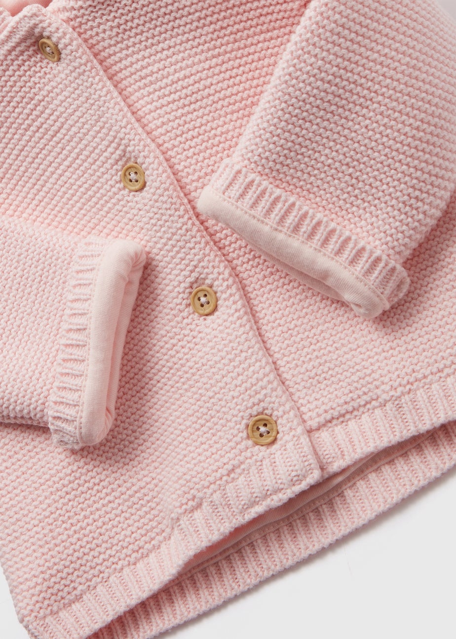 Baby Pink Cardigan (Newborn-23mths)