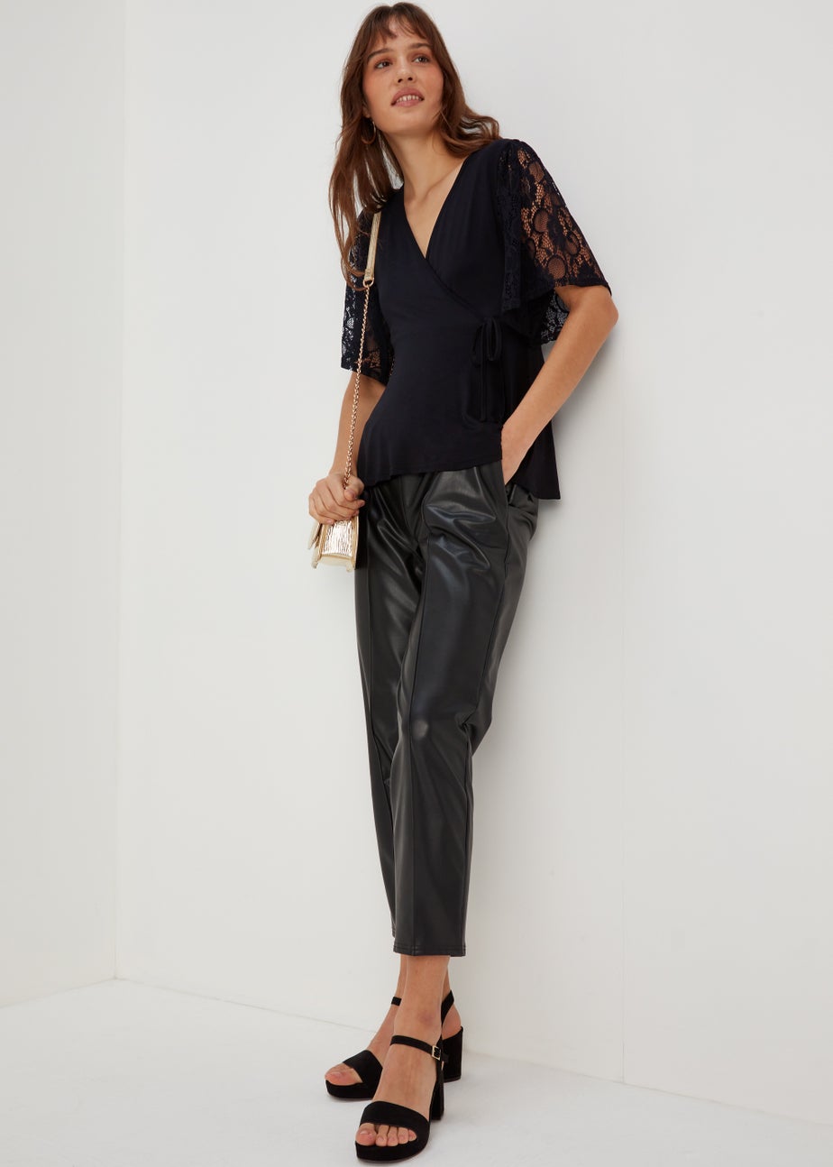 Black Angel Lace Jersey