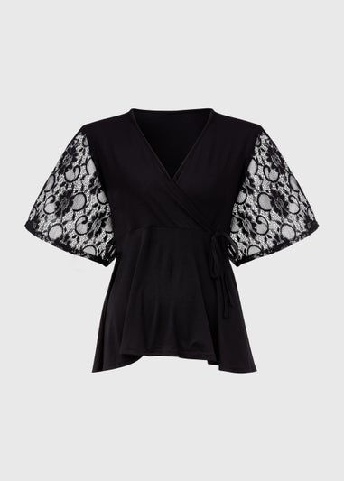 Black Angel Lace Jersey