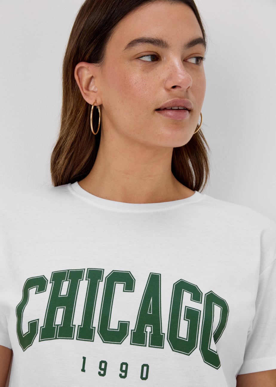 White Chicago T-Shirt