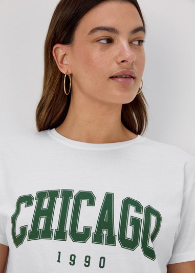 White Chicago T-Shirt
