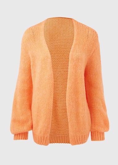 Orange Lofty Cardigan