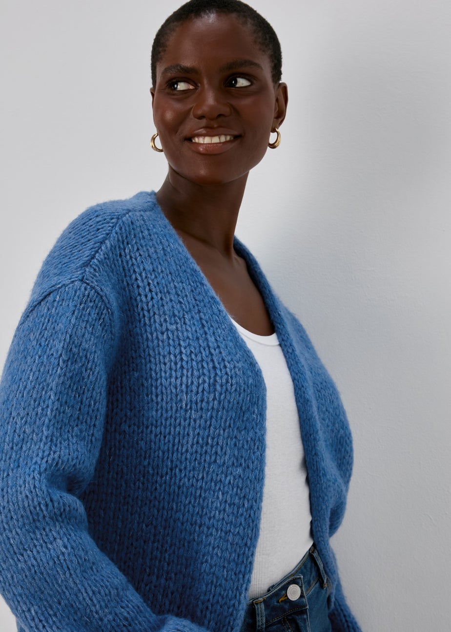 Blue Lofty Cardigan