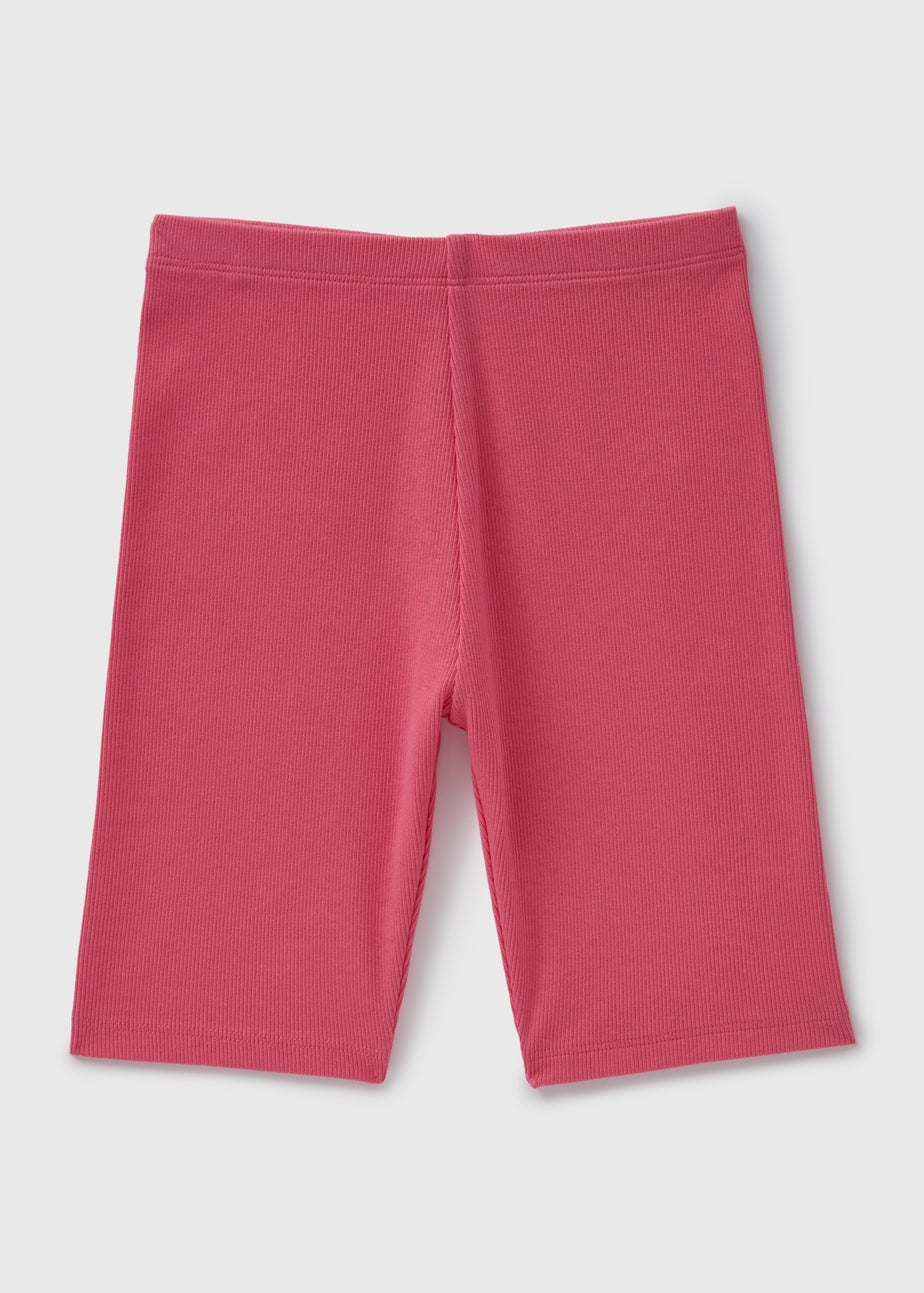 Girls Hot Pink Cycling Shorts (1-7yrs)