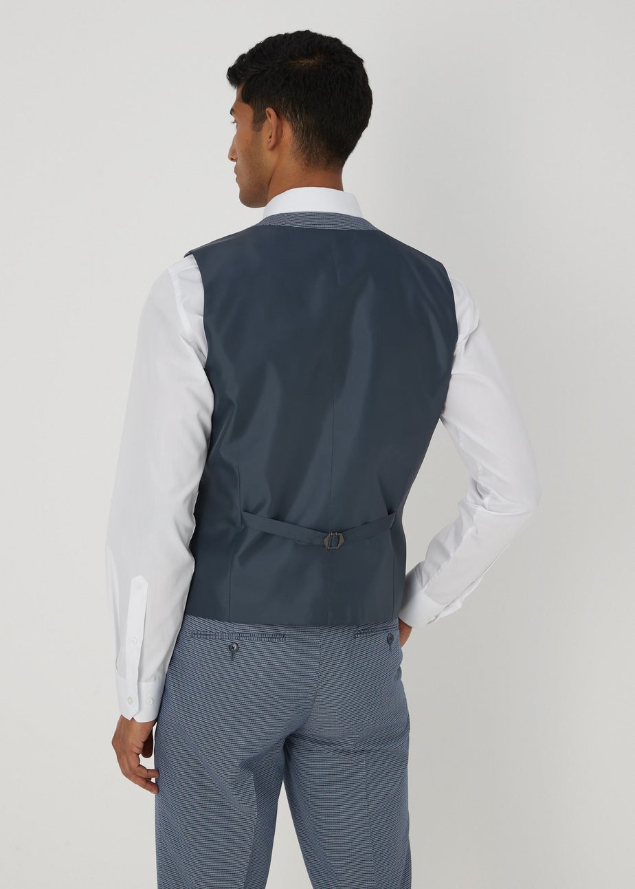 Taylor & Wright Richie Blue Waistcoat