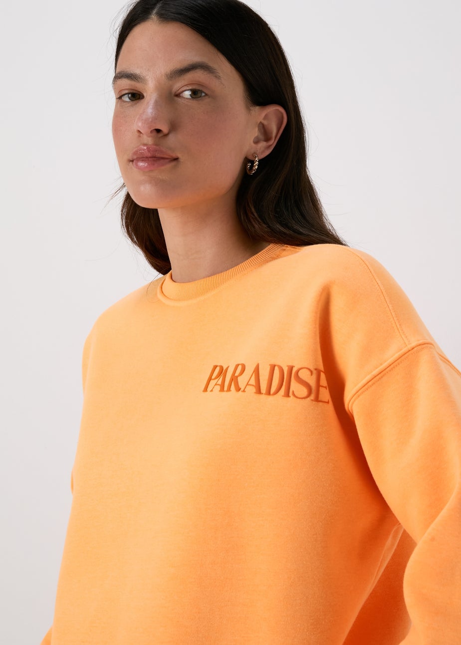 Orange Paradise Sweatshirt
