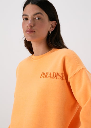 Orange Paradise Sweatshirt