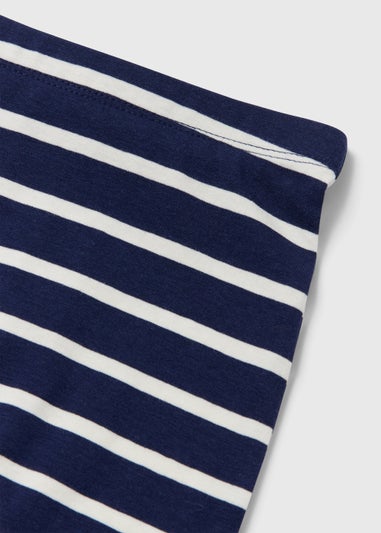 Baby Navy Stripe Leggings (Newborn-23mths)
