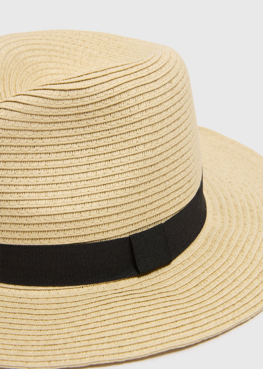 Natural Trilby Hat