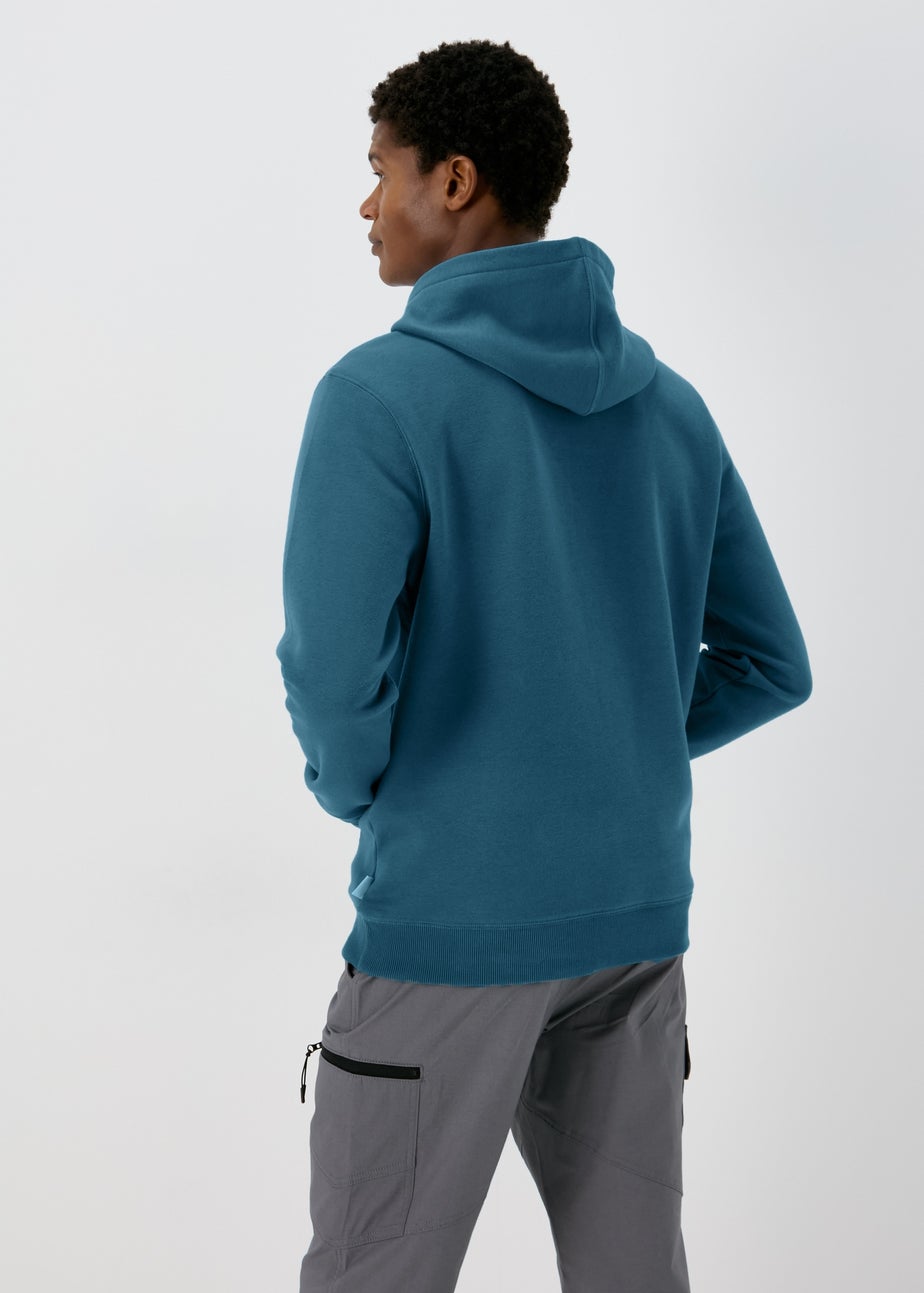Blue Essential Pull On Hoodie