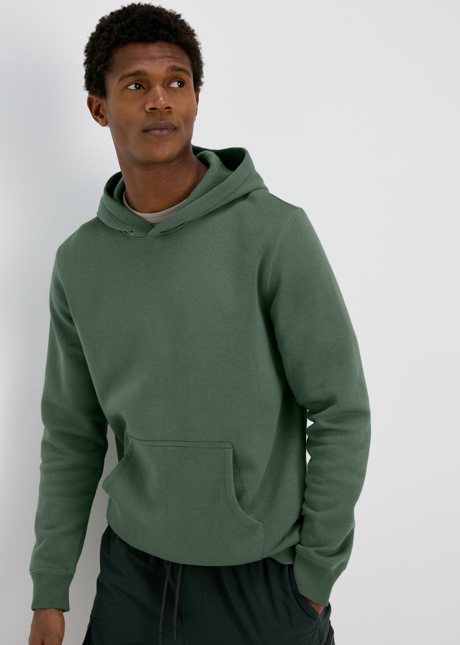 Green Essential Pull On Hoodie