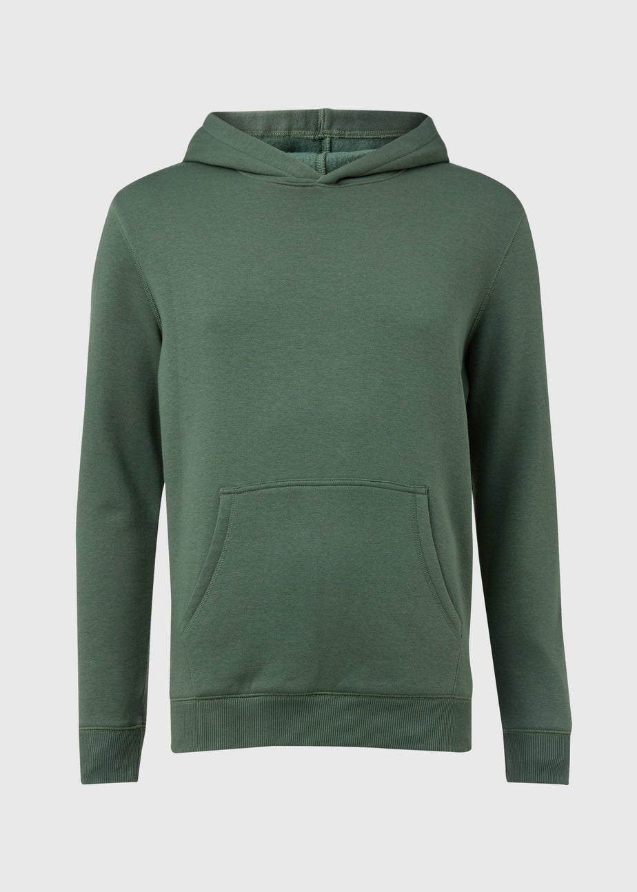 Green Essential Pull On Hoodie