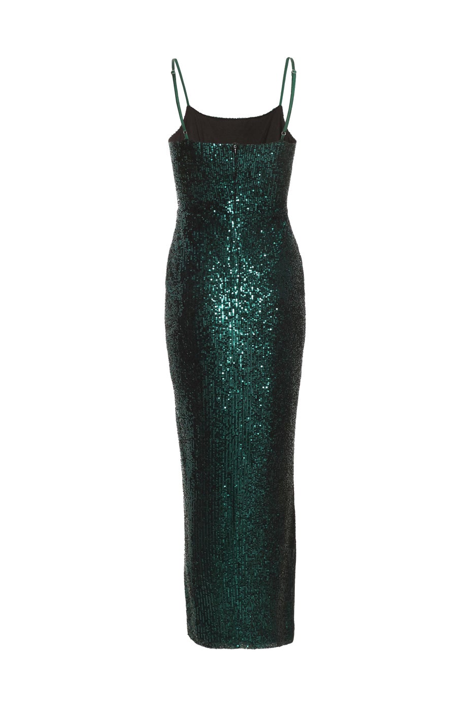 Quiz Green Sequin Maxi Dress