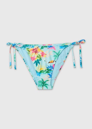 Multicolour Tie Side Bikini Briefs