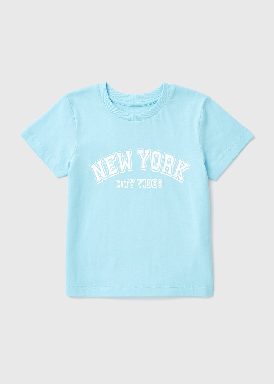 Boys Blue Varsity T-Shirt (1-7yrs)