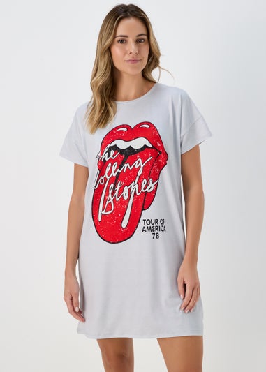 Rolling Stones Grey Nightie