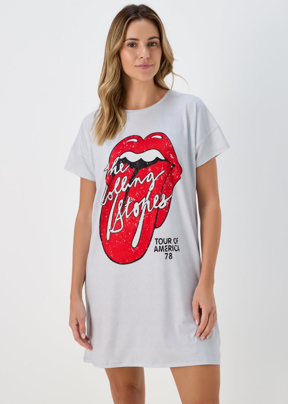 Rolling Stones Grey Nightie
