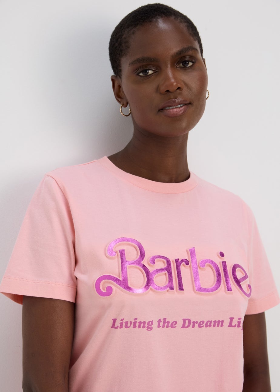 Barbie Pink Logo T-Shirt
