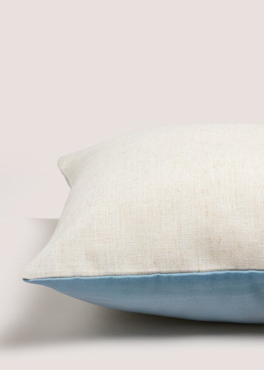 Blue Harbour Scene Cushion