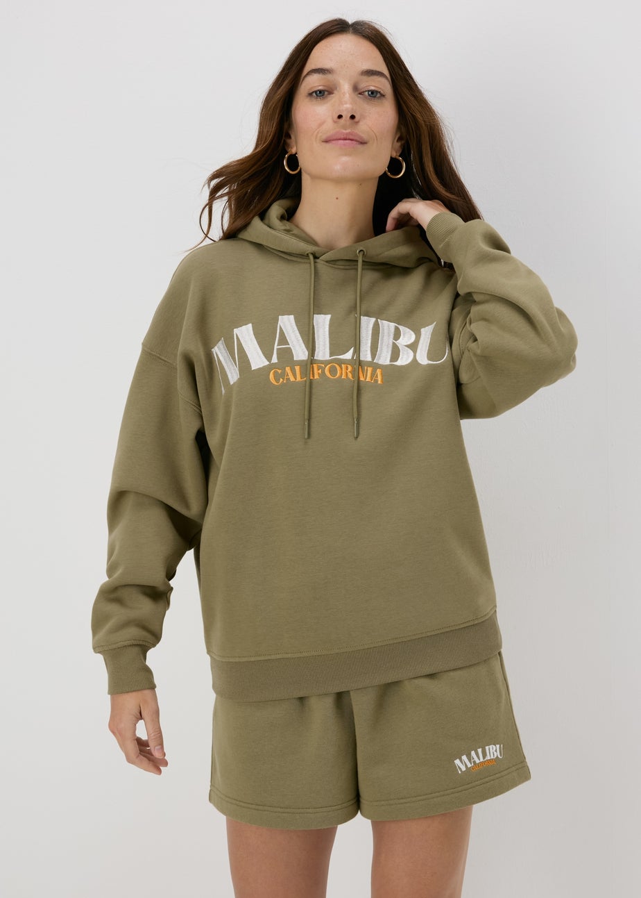 Khaki Malibu Hoodie