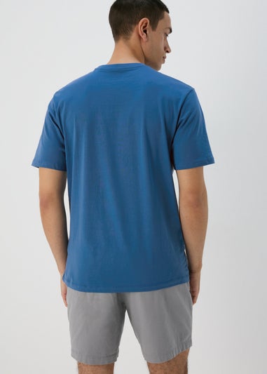 Bright Blue Crew Neck T-Shirt