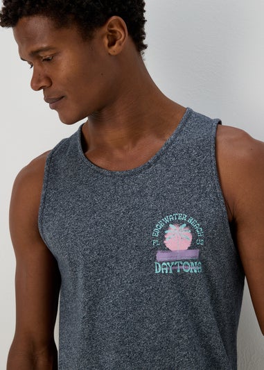 Navy Daytona Mocktwist Vest