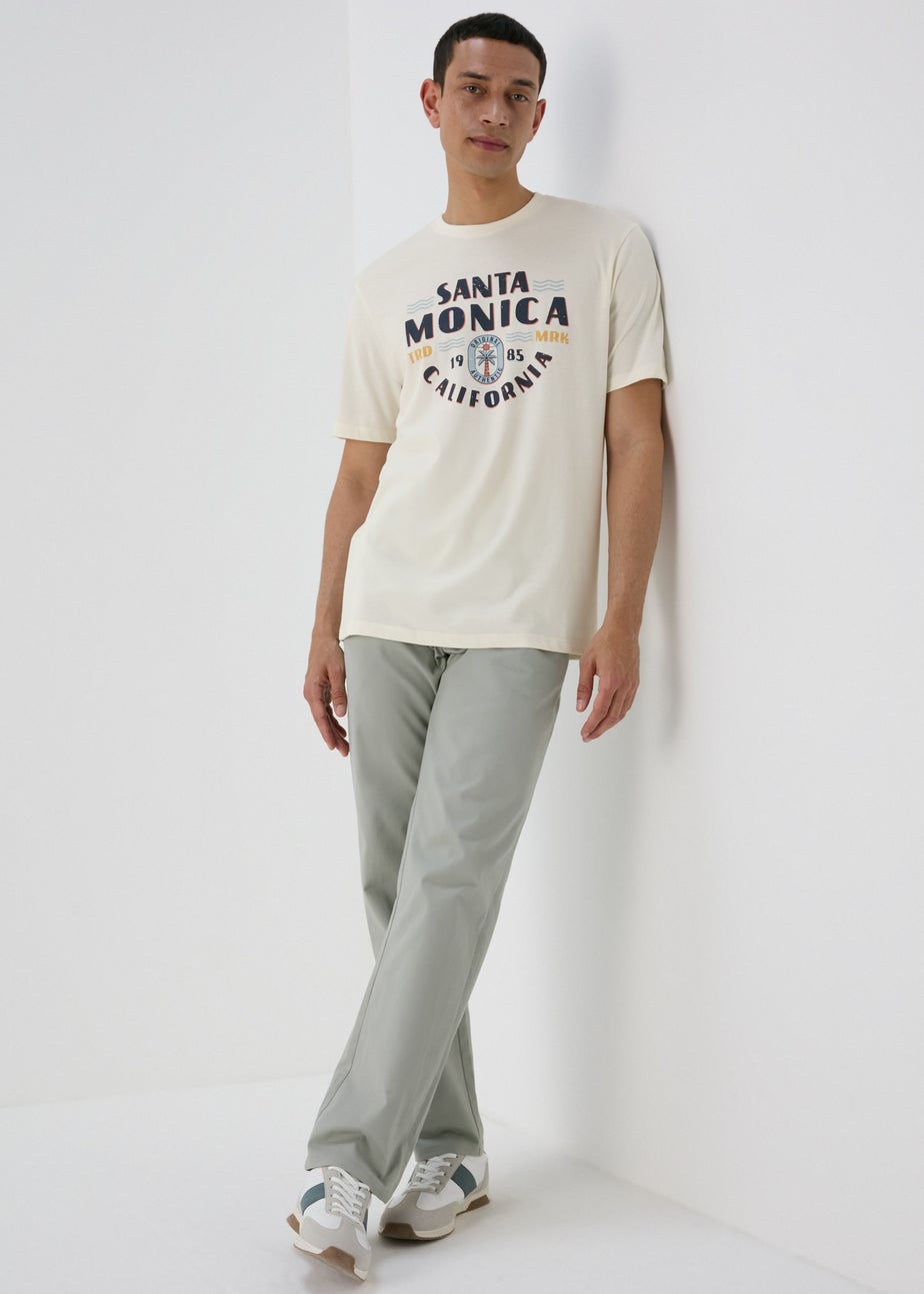 Ecru Santa Monica T-Shirt