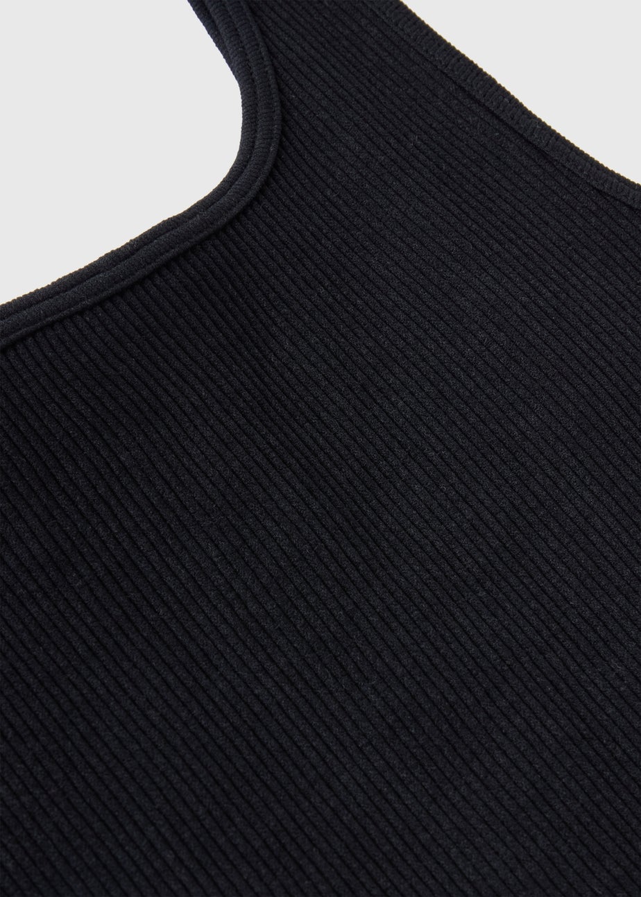 Girls Black Seamless Unitard (7-15yrs)