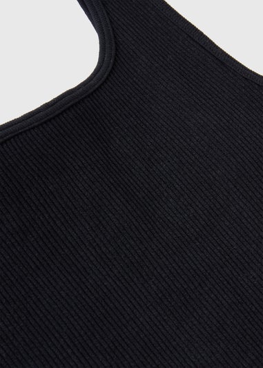 Girls Black Seamless Unitard (7-15yrs)