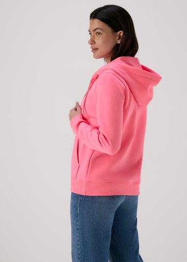 Pink Zip Hoodie
