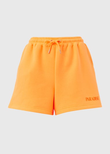 Orange Paradise Collegiate Shorts