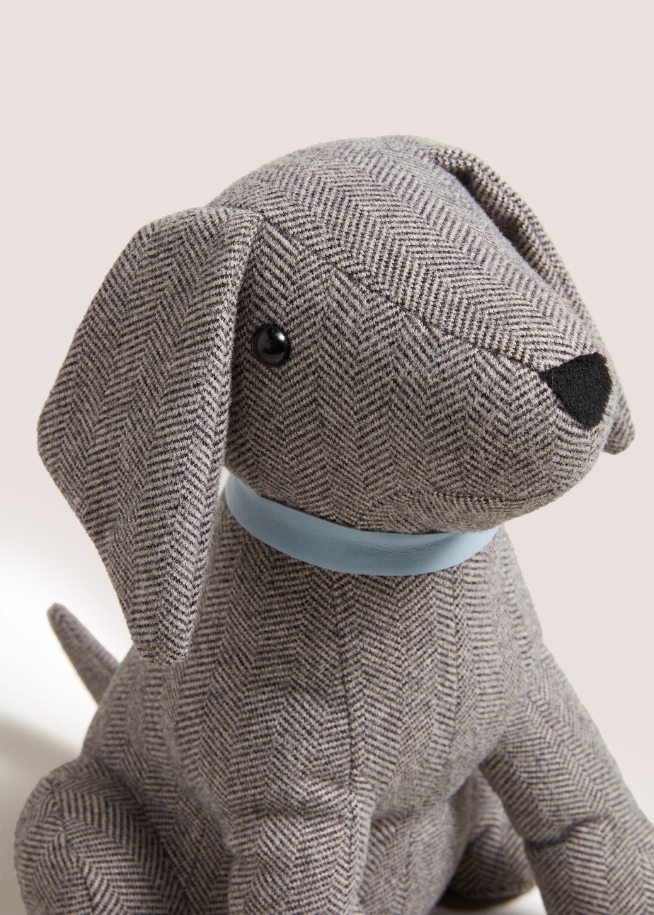 Herringbone Dog Doorstop (19X28cm)