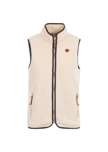 Trespass Cream Notion Fleece Gilet