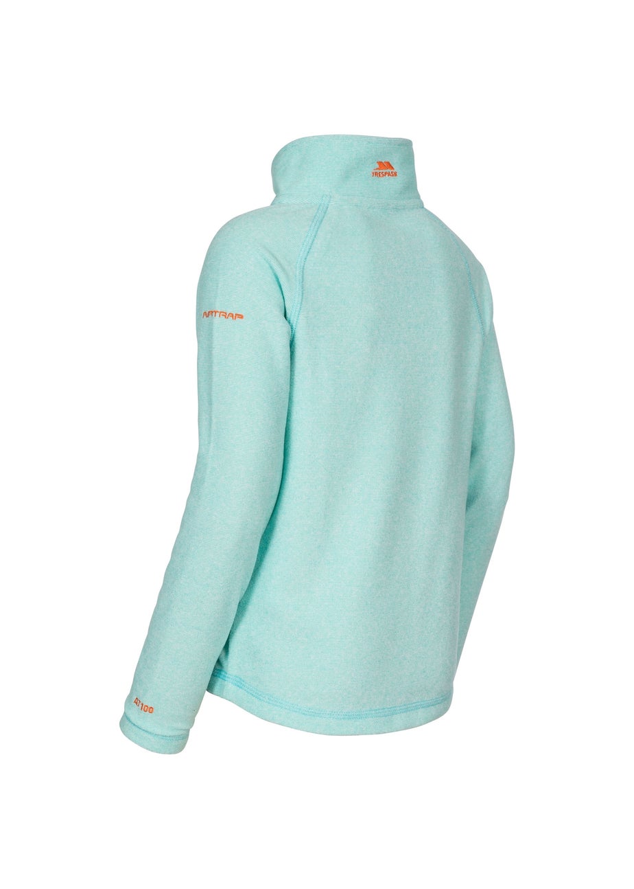 Kids Trespass Teal Medows Fleece (3-12yrs)