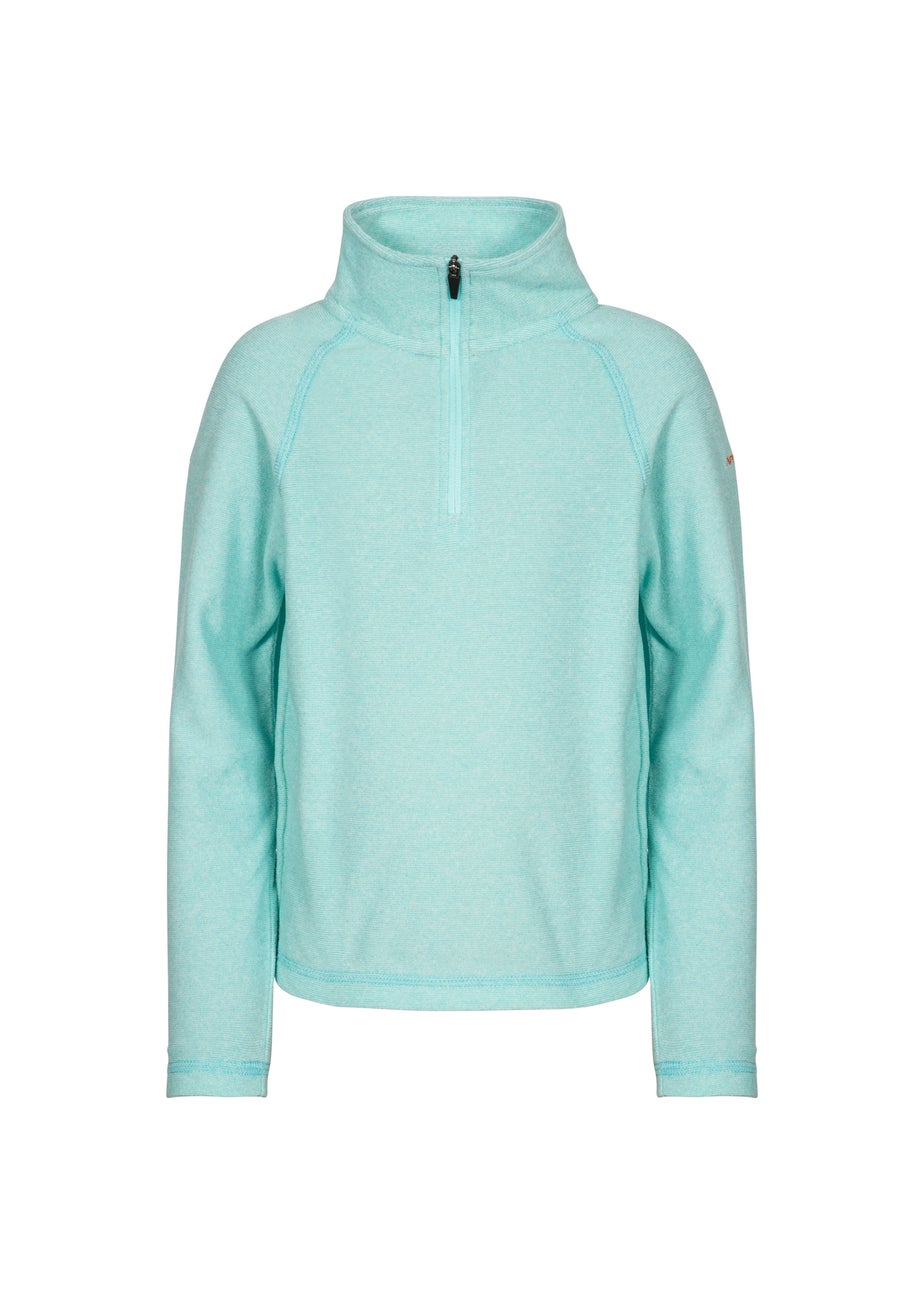 Kids Trespass Teal Medows Fleece (3-12yrs)