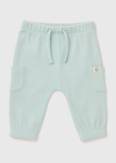 Baby Mint Cargo Joggers (Newborn-23mths)