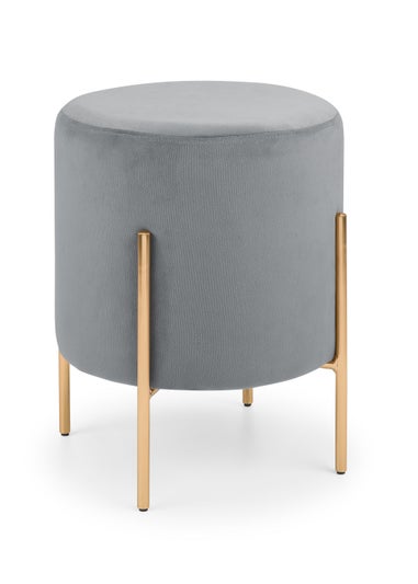 Julian Bowen Harrogate Stool - Grey (50.5 x 41.5 x 41.5 cm)