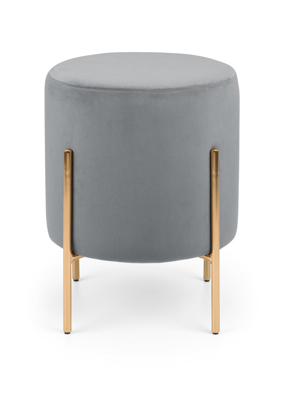 Julian Bowen Harrogate Stool - Grey (50.5 x 41.5 x 41.5 cm)